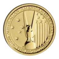 1/10 OZ GOLD PERTH WAR IN THE PACIFIC