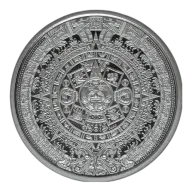 1/4 oz Aztec Calendar