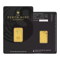 5g Minted Gold Bar Perth Mint