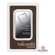 100 GRAM PLATINUM BAR VALCAMBI