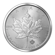 1 OZ PLATINUM CANADIAN MAPLE LEAF