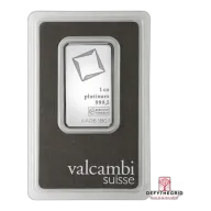 1 OZ PLATINUM BAR VALCAMBI