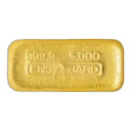 Engelhard 5 oz Gold Bar - Pre-Owned