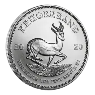 1 OZ Krugerrand Silver Coin (Random Years)