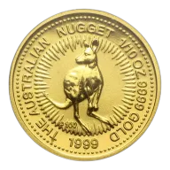 Pre-Owned Australian Nugget 1/10oz Gold Coin - Mixed Dates