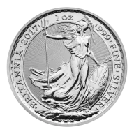 One Ounce Silver Britannia Privy Mark