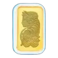 20g PAMP Gold Minted Bar Lady Fortuna - Pre-Owned