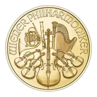 1 oz Austrian Gold Philharmonic Coin (Random Year)