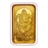 Ganesh Elephant God 20g Gold Bar Pre-Owned