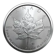 1 oz Maple Leaf Platinum Coin