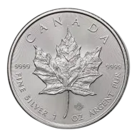 1 oz Maple Leaf Silver Coin