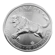 One Ounce Silver Cougar