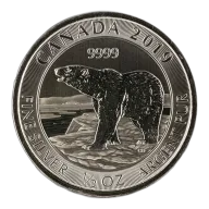 1/2 oz Polar Bear Silver Coin