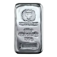 250 Gram Germania Mint Cast Silver Bar
