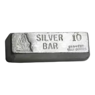 10oz CMI USS Constitution Cast Silver Bar