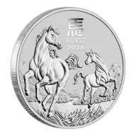 2 oz - Perth Mint Horse Silver Coin (Year 2026)