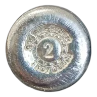 2oz Silver Bullion Round | Vulture Peak Mines