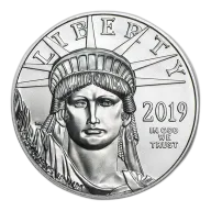 1 oz Platinum Eagle $100 Coins .9995 BU (Our Year Choice)