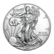 $1 American Silver Eagle 1 oz .999 Fine BU (Our Year Choice)