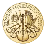1 oz. Austrian Philharmonic Gold Coin BU