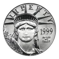 1999 Platinum American Eagle One Ounce