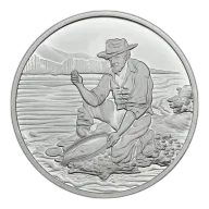 SilverTowne Prospector Divisible 1oz .999 Silver Medallion