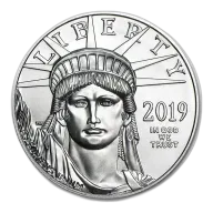 2019 Platinum American Eagle One Ounce