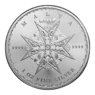 Malta 5 Euro 1 Oz. Silver 2023 Maltese Cross