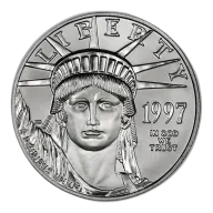 1997 Platinum American Eagle One Ounce
