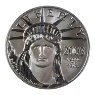 2003 Platinum American Eagle One Ounce