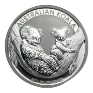 Australian Koala 1 Ounce Silver 2011