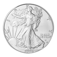 2024 1 oz American Silver Eagle--STAR Privy Mark