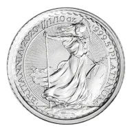 2020 Platinum Britannia 1/10 Ounce BU