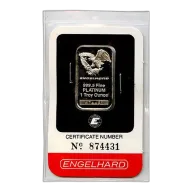 1 oz Platinum Bar