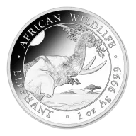 Somalia 1 oz Silver Elephant 2023