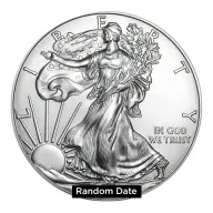 1 oz American Silver Eagle BU - Random Year
