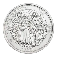 1 oz Una and the Lion Silver Coin