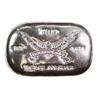 Golden Eagle 2 oz Silver Bar .999