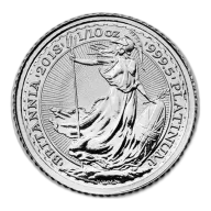 2019 Platinum Britannia 1/10 Ounce BU