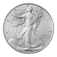2026 1 oz American Silver Eagle BU