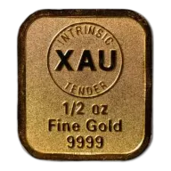 1/2oz Intrinsic Tender XAU Elemental Minted Gold Bar