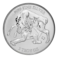 2024 5 oz Texas Silver Round