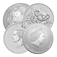 Australian Silver Koalas (1 Kilo, 32.15 ozs, Any Year)