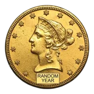 $10.00 Gold Liberty Eagle (1838-1907)