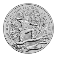 2023 1oz British Robin Hood platinum Bullion Coin