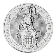 Pre-Owned 10 oz Queen's Beasts Silver Coin