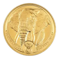 Pre-Owned 2024 South African 'Big Five Series' Elephant 1oz Gold Coin
