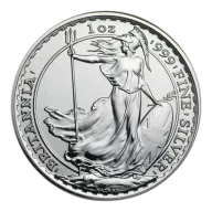 Pre-Owned 1 oz Britannia Silver Coin