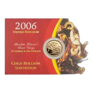 Pre-Owned 2006 UK Full Sovereign Gold Coin - Carded
