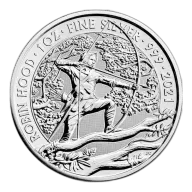 Pre-Owned 2021 UK Robin Hood Myths and Legends 1oz Silver Coin - VAT Free